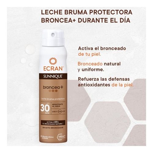 Ecran Sunnique Broncea+ Bruma Leche SPF 50