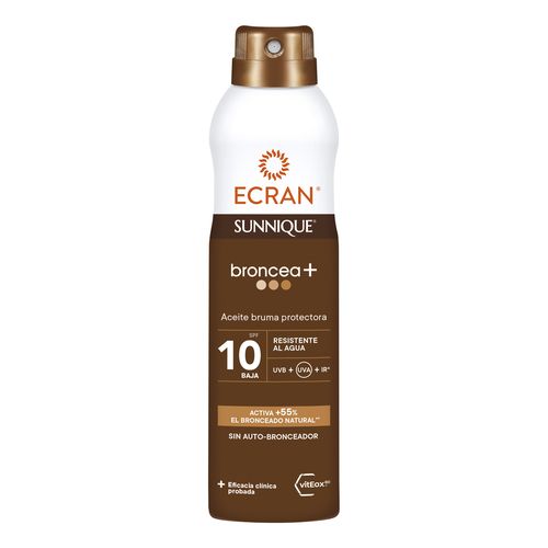 Ecran Sunnique Broncea+ Bruma Aceite FPS 10