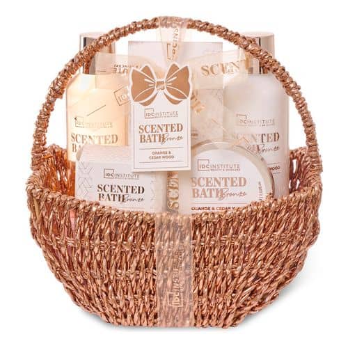 Scented Bath Bronze Basket