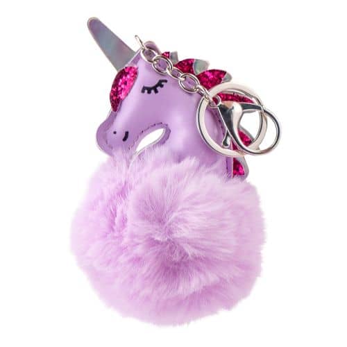 Keychain Unicorn Puff 