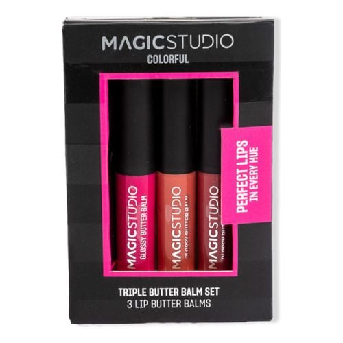 Colorful Triple Balm