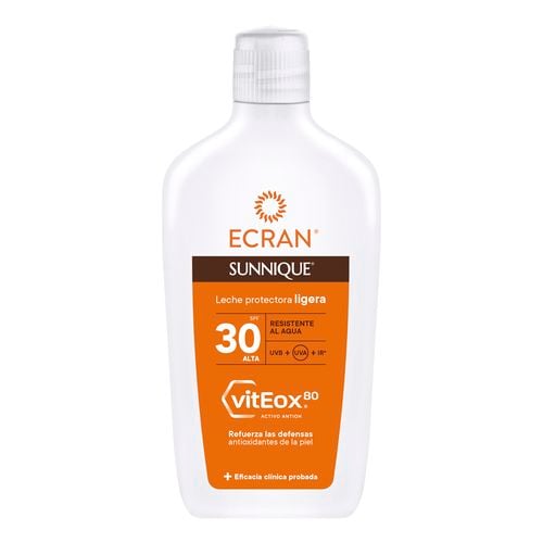 Ecran Sunnique Broncea+ Leche protectora SPF 30