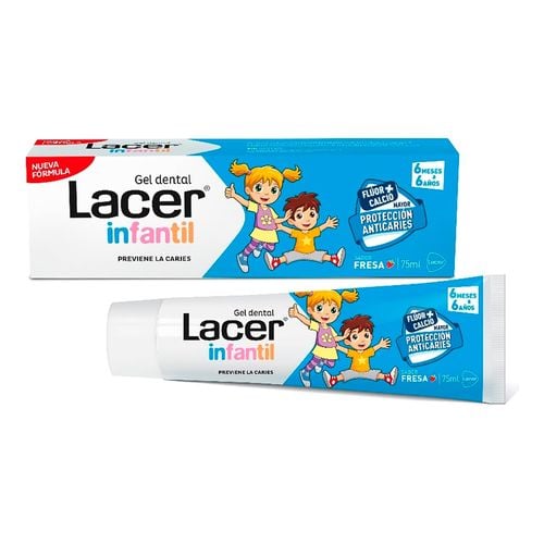 Infantil Gel Dent&iacute;frico Morango