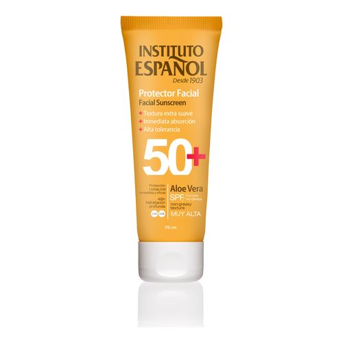 Protector Solar Facial Aloe Vera Spf50+