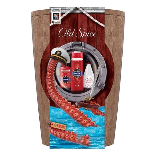 Barril Captain 4 Piezas Estuche