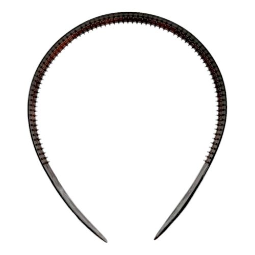 Diadema Concha Marr&oacute;n