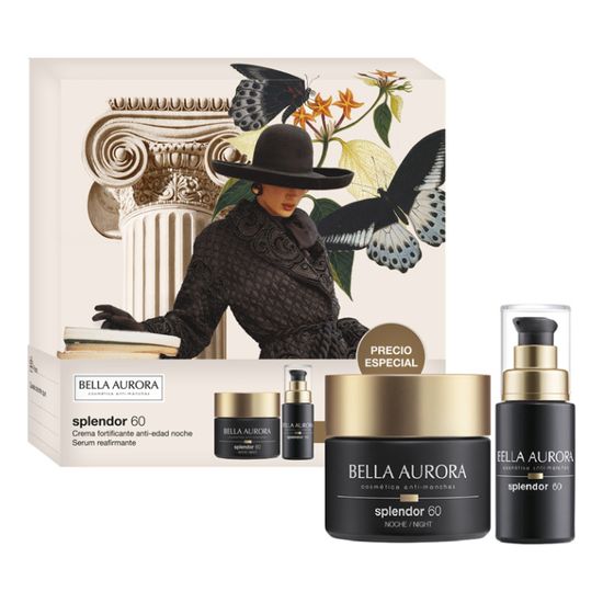 Splendor 60 Crema de Noche + Sérum Reafirmante Estuche