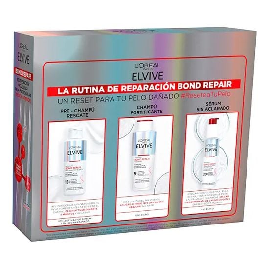 L'OREAL ELVIVE BOND REPAIR SET 3 PIEZAS
