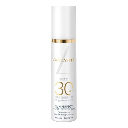 LANCASTER SUN PERFECT SUN ILLUMINATING CREAM SPF30 PROTECTOR SOLAR FACIAL ANTIEDAD