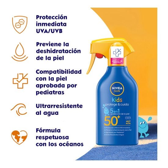 Sun Protege & Cuida Spf50+