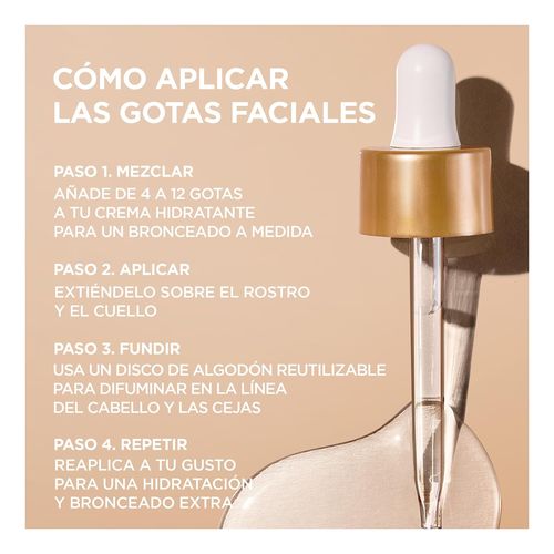 Natural Bronzer Gotas Faciales Autobronceadoras