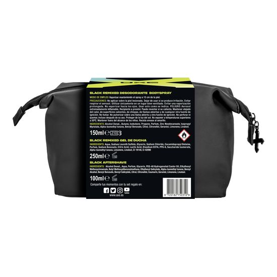 Black Remixed Notas de BZRP Neceser 