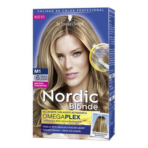 Nordic Blonde Mechas Radiantes