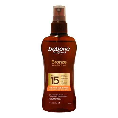 Bronze Aceite Spray Spf15
