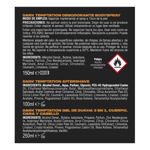 Dark Temptation Estuche
