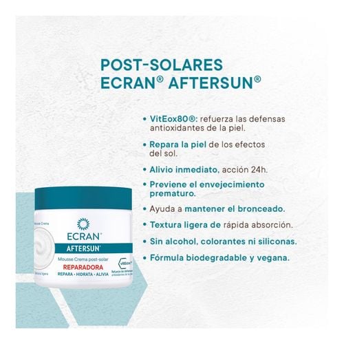 Aftersun Mousse Crema Reparadora