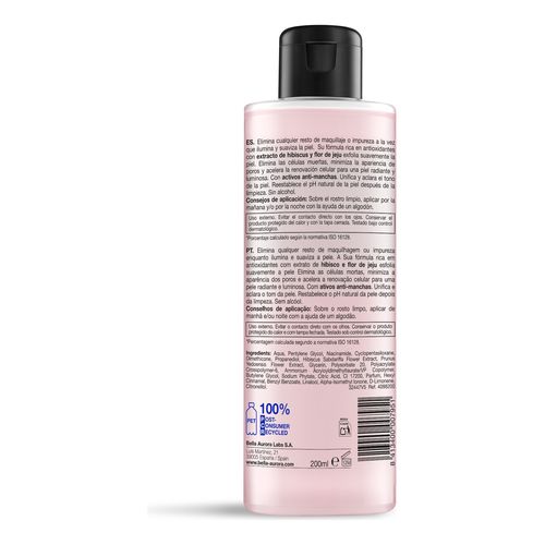 Tónico Exfoliante Iluminador