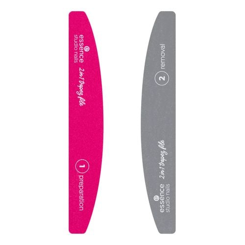 Lima Trapezoidal Studio Nails 2 en 1