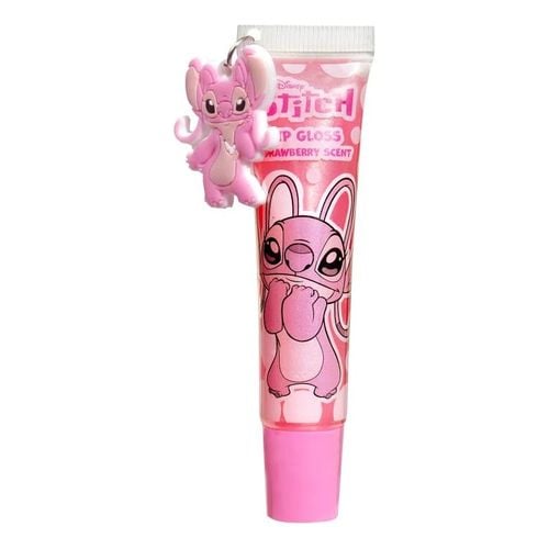 Stitch + Angel Labial con Charm
