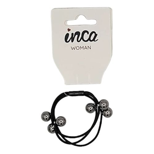 El&aacute;stico Triple Bolas Negro