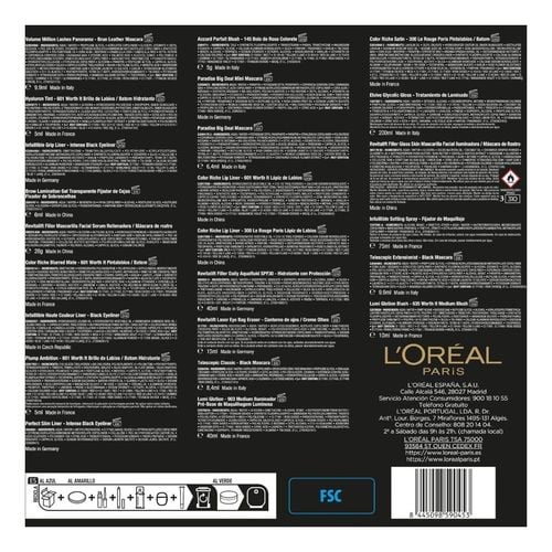 L?Or&eacute;al Paris Calend&aacute;rio do Advento