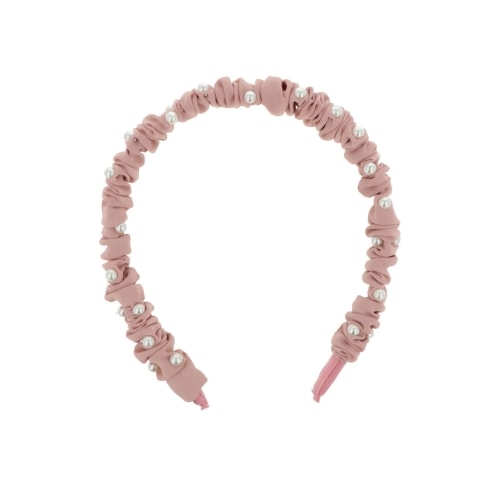 Diadema Trenza Perlas