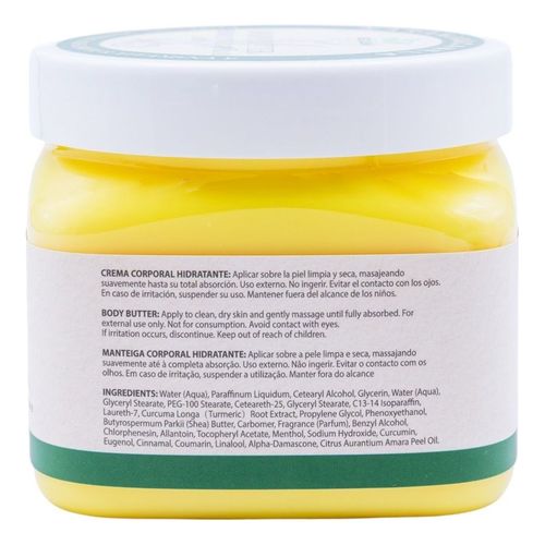 Body Butter C&uacute;rcuma