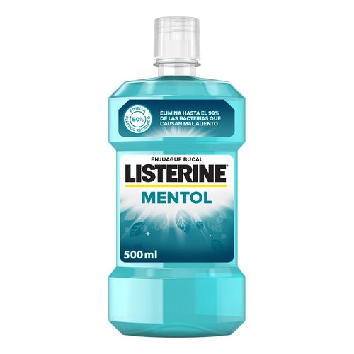 LISTERINE ENJUAGUE BUCAL MENTOL 