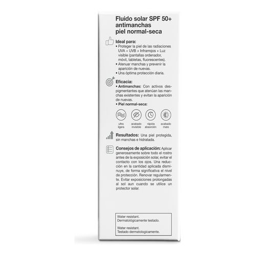 Protección Solar Anti-Manchas Spf50
