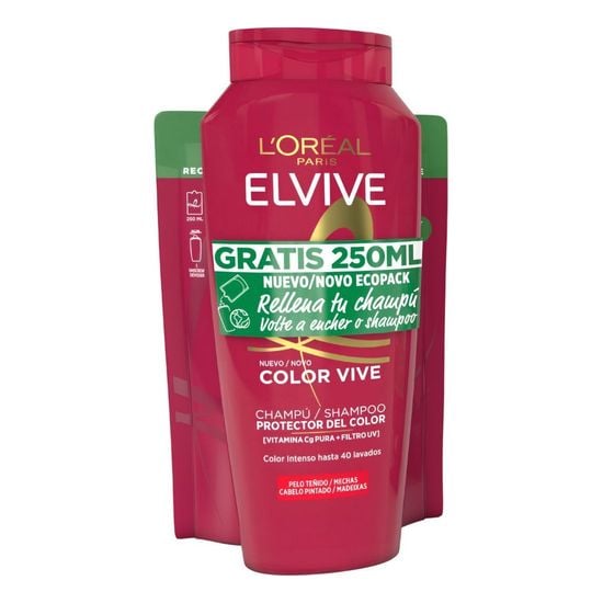  Elvive Color Vive + Recarga Ecopack