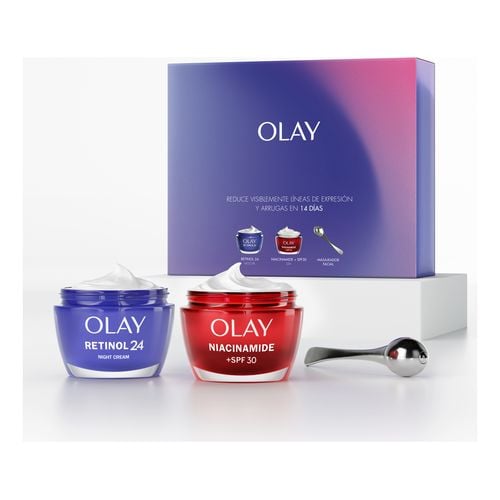 Niacinamida SPF30 + Retinol 24 Estuche