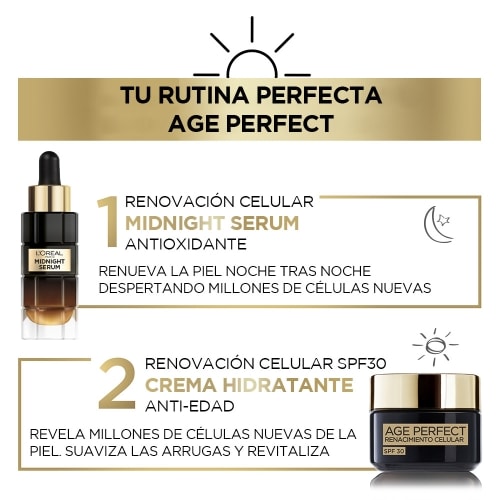 LOREAL AGE PERFECT RENACIMIENTO CELULAR CREMA REGENERADORA SPF30