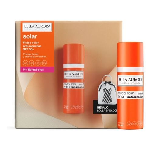 Fluido Solar Anti-Manchas Spf50 + Bolsa Ba&ntilde;ador