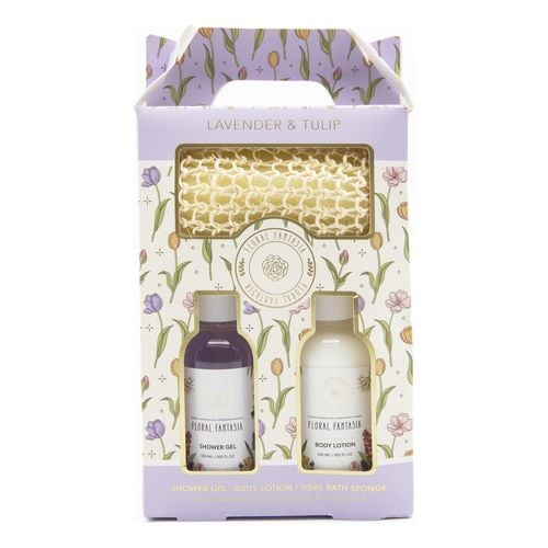 Set Floral Fantasía Lavanda