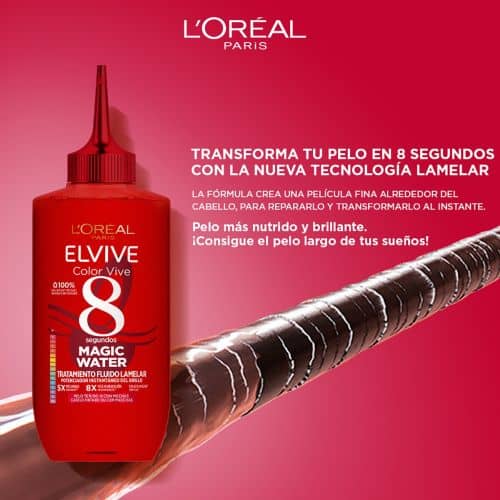 Elvive Magic Water Color Vive 8 Segundos