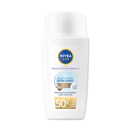 Fluido Solar Diario Ultra Ligero Tono Medio Spf 50+