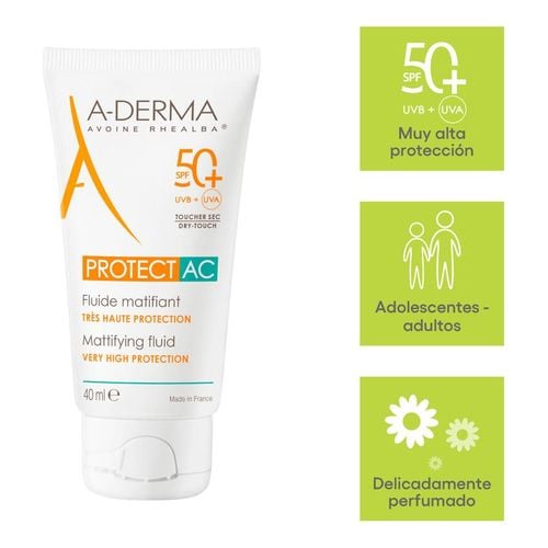 Protect AC Solar Fluido Matificante SPF50+