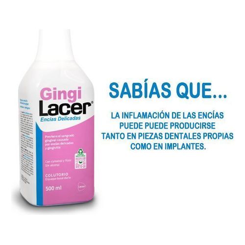 GINGILACER ENJUAGUE BUCAL DIARIO