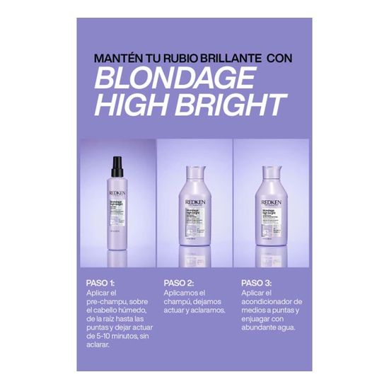REDKEN BLONDAGE HIGH BRIGHT PRE CHAMPU