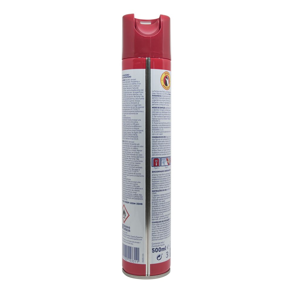 Apresto Instantaneo 2 en 1 Spray