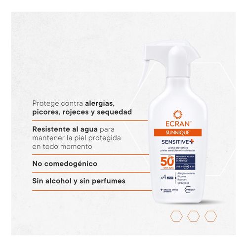 Sunnique Sensitive Antialergias Solares Spf50