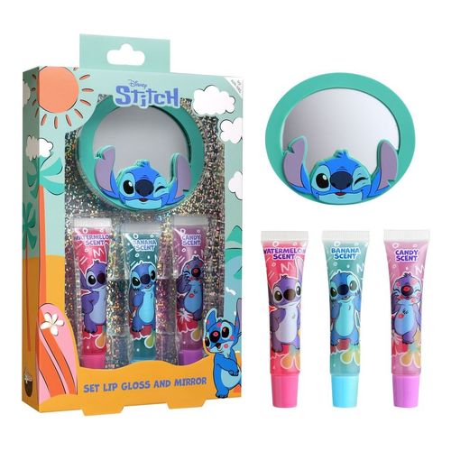 Stitch Brillo de Labios + Espejo
