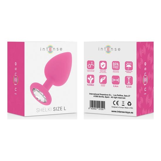 Shelki L Plug Anal Fuchsia