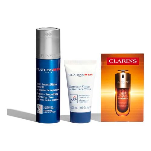 Clarins Men Soin Lissant Rides Fermet&eacute; Estuche