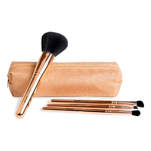 Rose Quartz Brushes Set