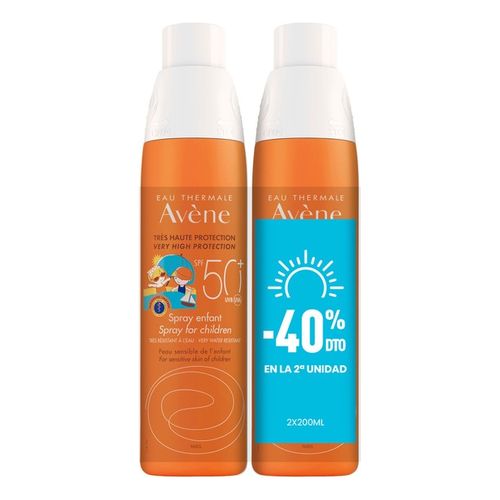 Eau Thermale SPRAY INFANTIL SPF50+ 2uds.