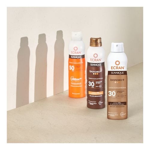 Ecran Sunnique Broncea+ Bruma Aceite FPS 10