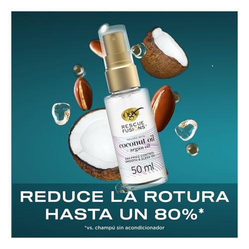 Rescue Fusions 24H Frizz Control Smooth & Sleek Oil 