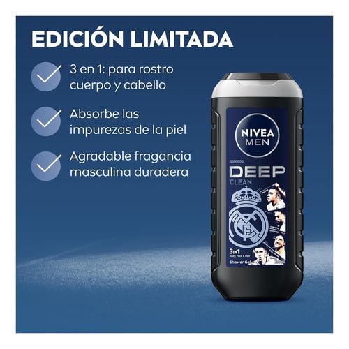 Men Real Madrid Gel de Ducha