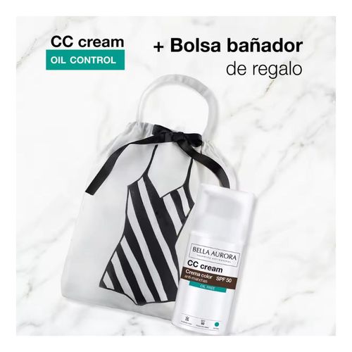 CC Cream Oil Free Spf50 + Saco para Fatos de Banho